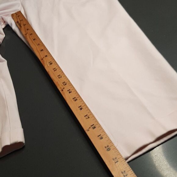 Zac & Rachel Light Pink Cuffed Capris - Picture 10 of 14